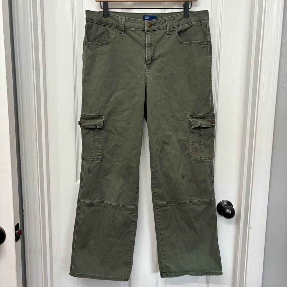 Olive Cargo Pants | Utility Pockets | Project Indigo 15